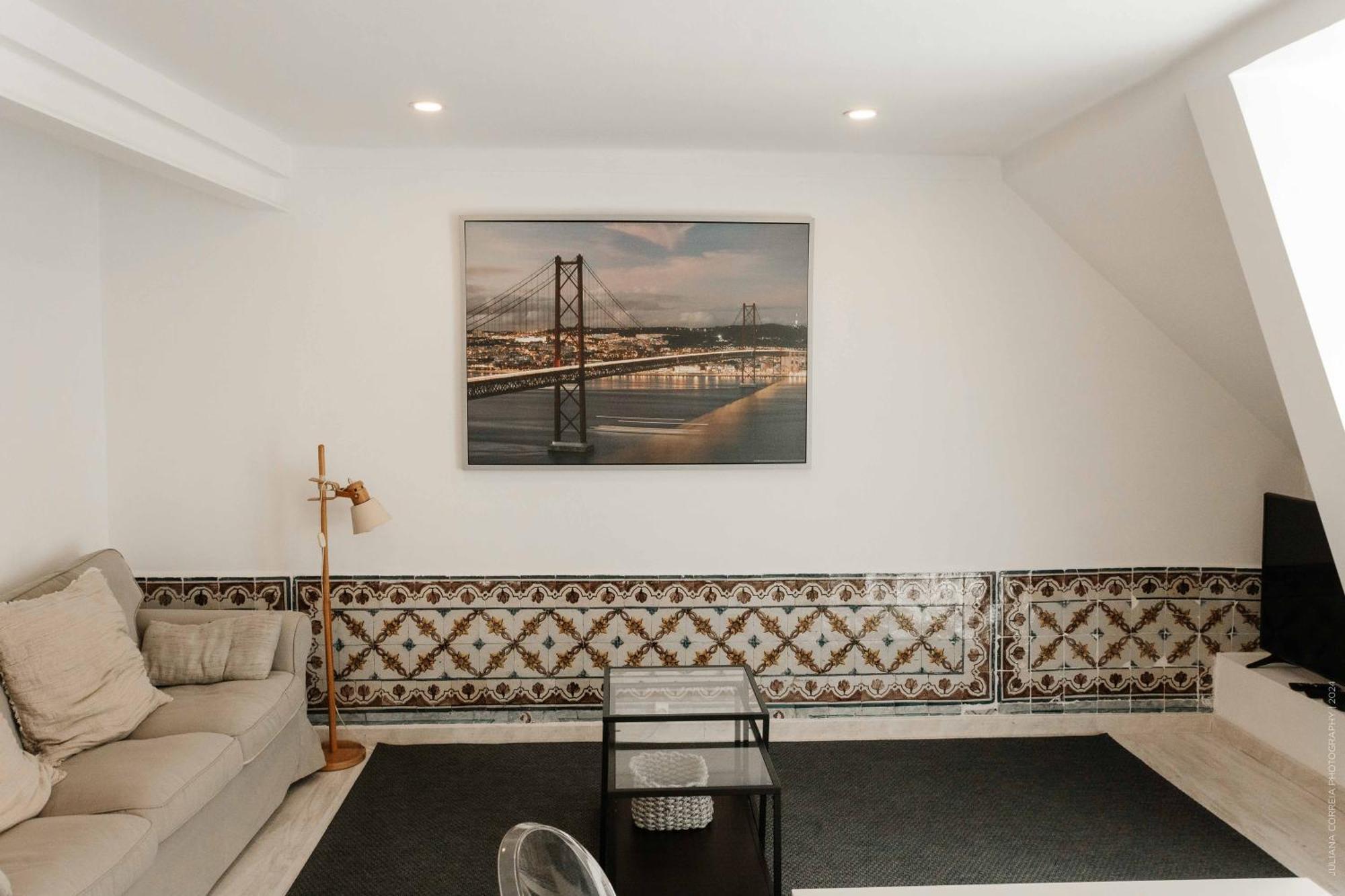 Duplex With Terrace In Principe Real Apartamento